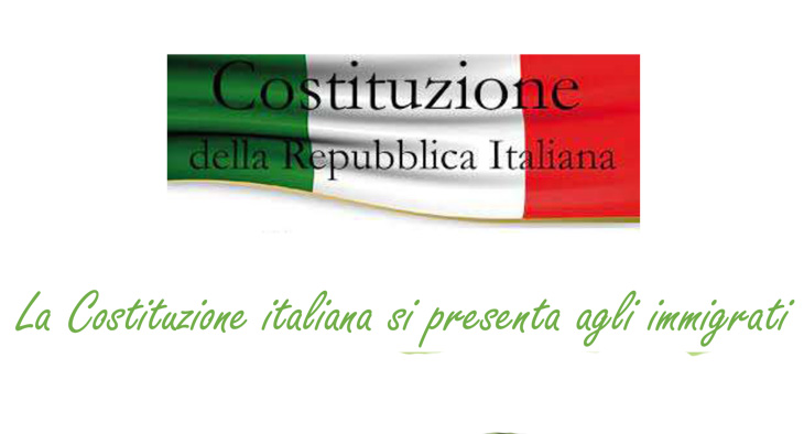 La Costituzione Italiana si presenta agli immigrati - Formazione laboratoriale